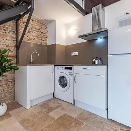 Apartment Atico Duplex Con Barbacoa Y Terraza En Barri Port Maritim *