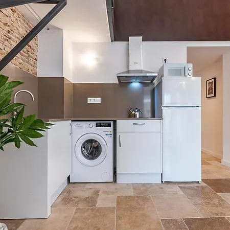 Atico Duplex Con Barbacoa Y Terraza En Barri Port Maritim Appartement *